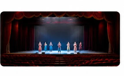 劇場で上演される舞台公演